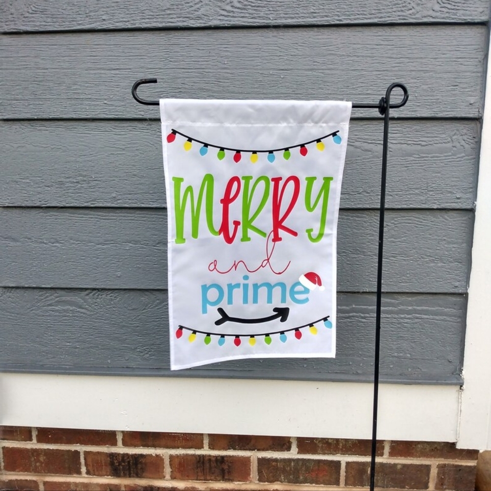 Christmas Holiday Garden Flag -